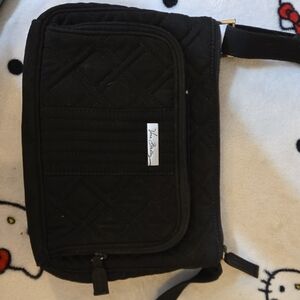 Vera Bradley Black Quilted Belt Bag